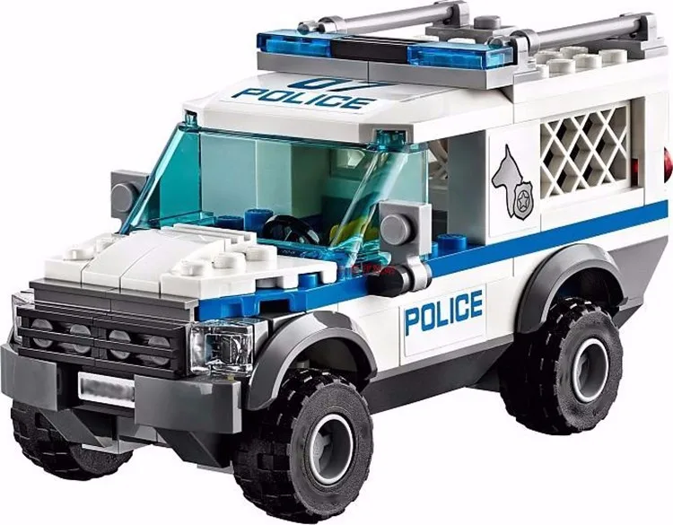 

250pcs BELA 2016 New 10419 City Police Dog Unit sets building Blocks crook vehicle hideout periscope Toys Compatible with Legoe