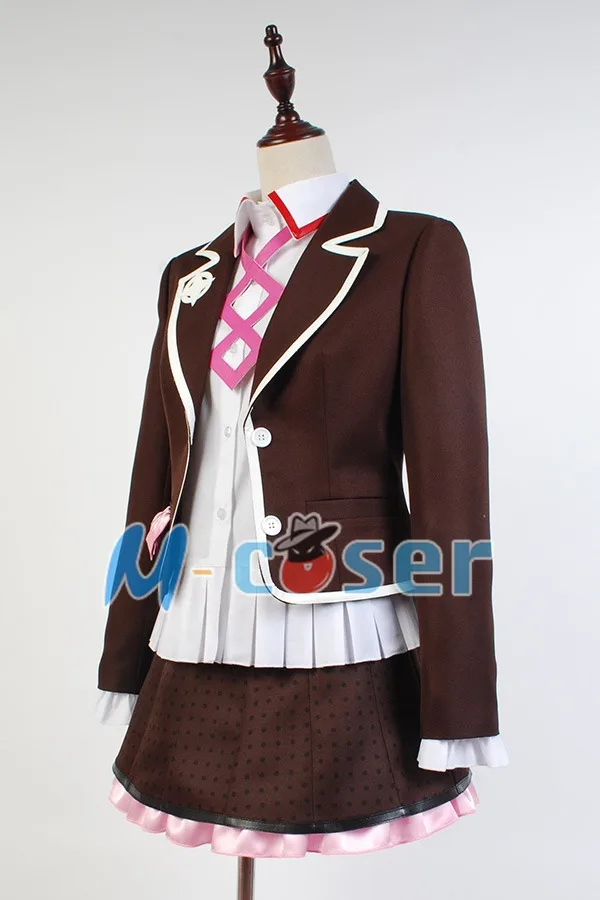 Zettai Zetsubo Shojo: Danganronpa другой выпуск Kotoko Utsugi женская школьная форма для девочек костюм для косплея