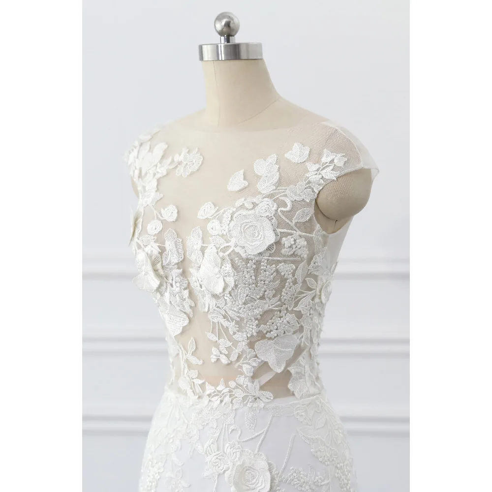 Lover Kiss Wedding Dress 2017 Vintage Mermaid Lace Appliques Bead Robe de Mariage Sexy Back Bride Dresses Vestido de Noiva 6 Lover Kiss Wedding Dress 2017 Vintage Mermaid Lace Appliques Bead Robe de Mariage Sexy Back Bride Dresses Vestido de Noiva 6