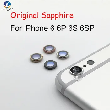 

New Original Sapphire Back Camera Lens For iPhone 6 6 Plus 6S 6S Plus Crystal Cover Lens Back Camera Protector with 3M Adhesive