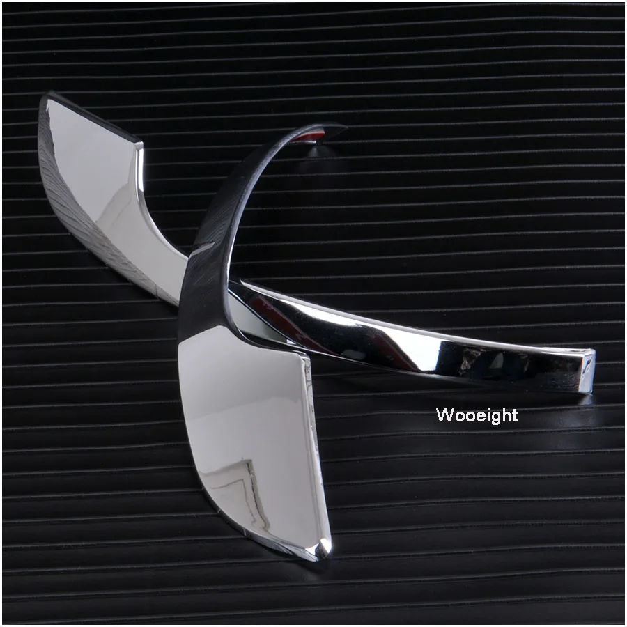 Wooeight 2Pcs Car ABS Side Mirror Chrome Cover Trim Molding Strip Rear View Bezel Frame Garnish Protector For Hyundai Tucson 2016 2017 (7)
