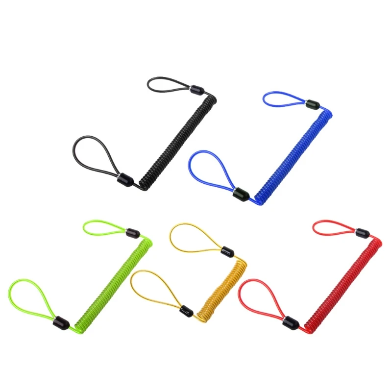 

150cm Alarm Disc Lock Security Spring Reminder Cable Motorcycle Bike Scooter