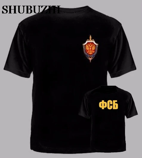 

Sale T-Shirt Fsb Russian Fsb Kgb T-Shirt Federal Security Service shubuzhi Fashion Fashion Men Printed Custom Shirt Design