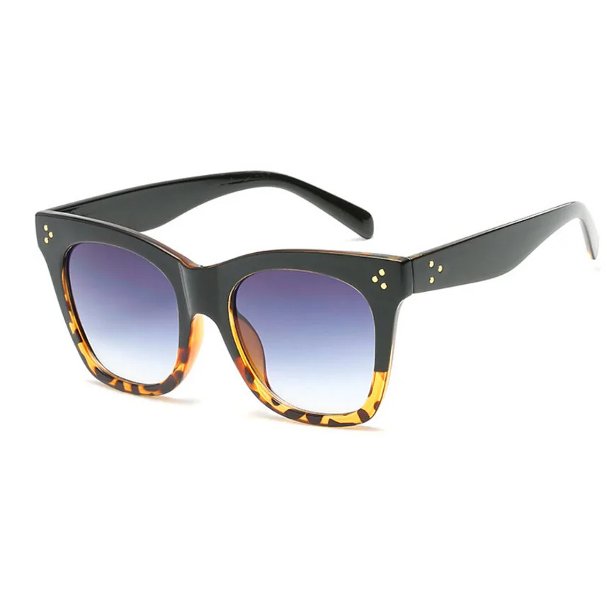 Iboode классический глаз кошки солнцезащитные очки Для женщин Винтаж негабаритных градиент солнцезащитные очки женские роскошные дизайнерские UV400 солнцезащитные очки - Цвет линз: 4