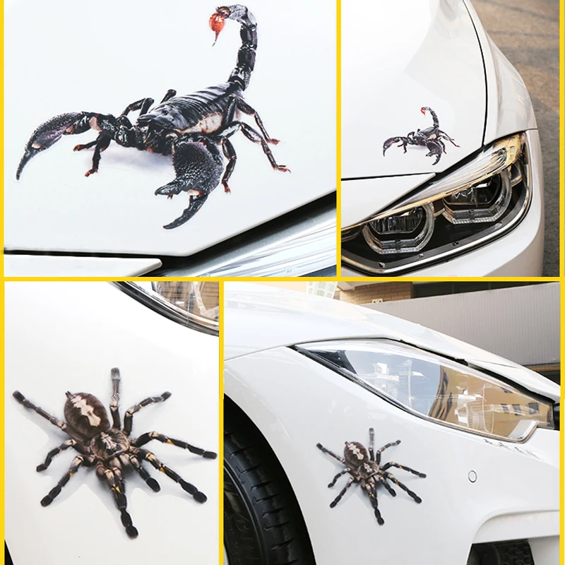 CHUKY автомобильный Стайлинг 3D наклейки для Renault Megane 2 Logan Captur Alfa Romeo 159 Chevrolet Cruze Jeep