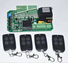 AC110v 220V 4 llavero control de tablero de circuito tarjeta placa madre para puerta corredera abridor de motor(PY600ac SL600 SL1500 PY800 modelo)