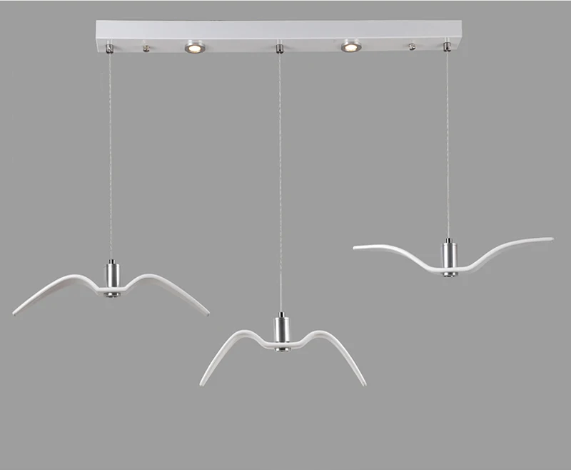 Nordic pendant lamp Seagull Design Led Chandeliers led chandelier ceiling chandelier For Bar/Kitchen Birds Chandelier Ceiling Luminaire Light Fixture