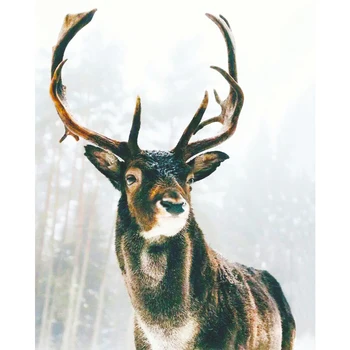 

Diamond Painting Diamond Embroidery Bedroom Animals Elk Point Diamond Paste Diamond Painting Cross Stitch DIY Home Decor