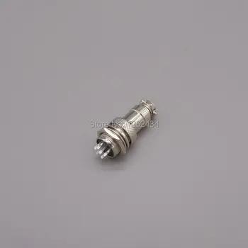 

Male & Female Diameter 12mm Aviation plug GX12 6P 6pin 6 core M12 connector Socket Plug adapter RS765
