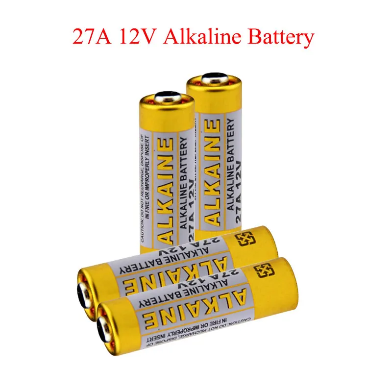 

4pcs/lot 12V 27A MN27 27A L828 A27 Super Alkaline battery For Doorbell Remote Control Flashlight