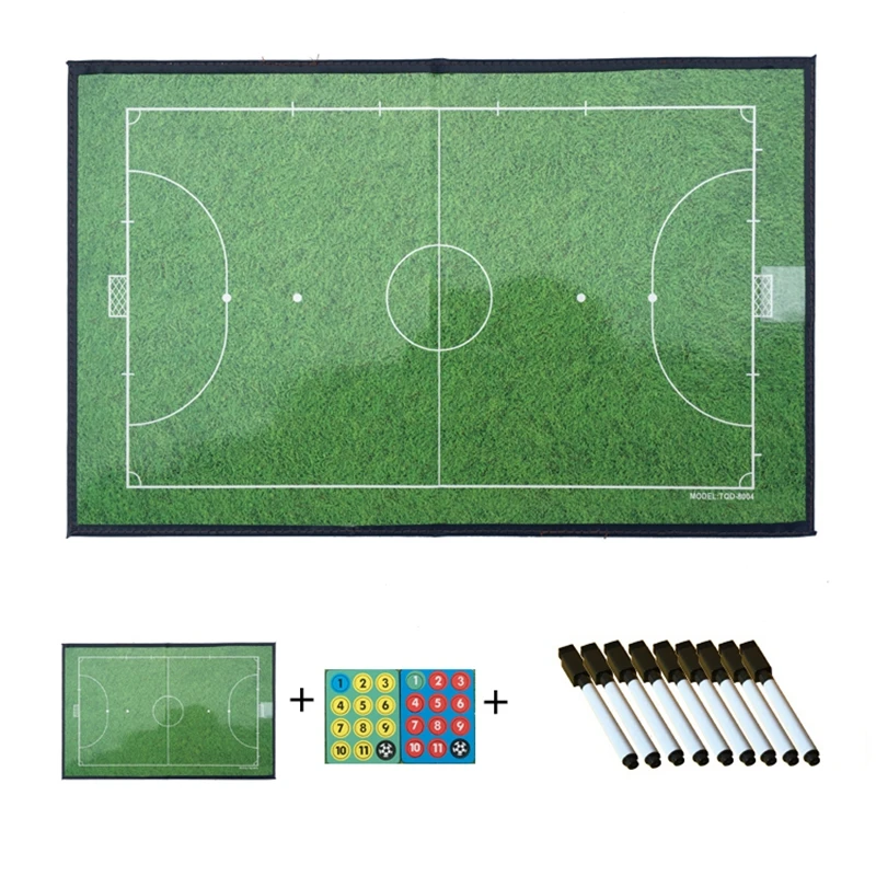 

free shipping football coach board futsal court