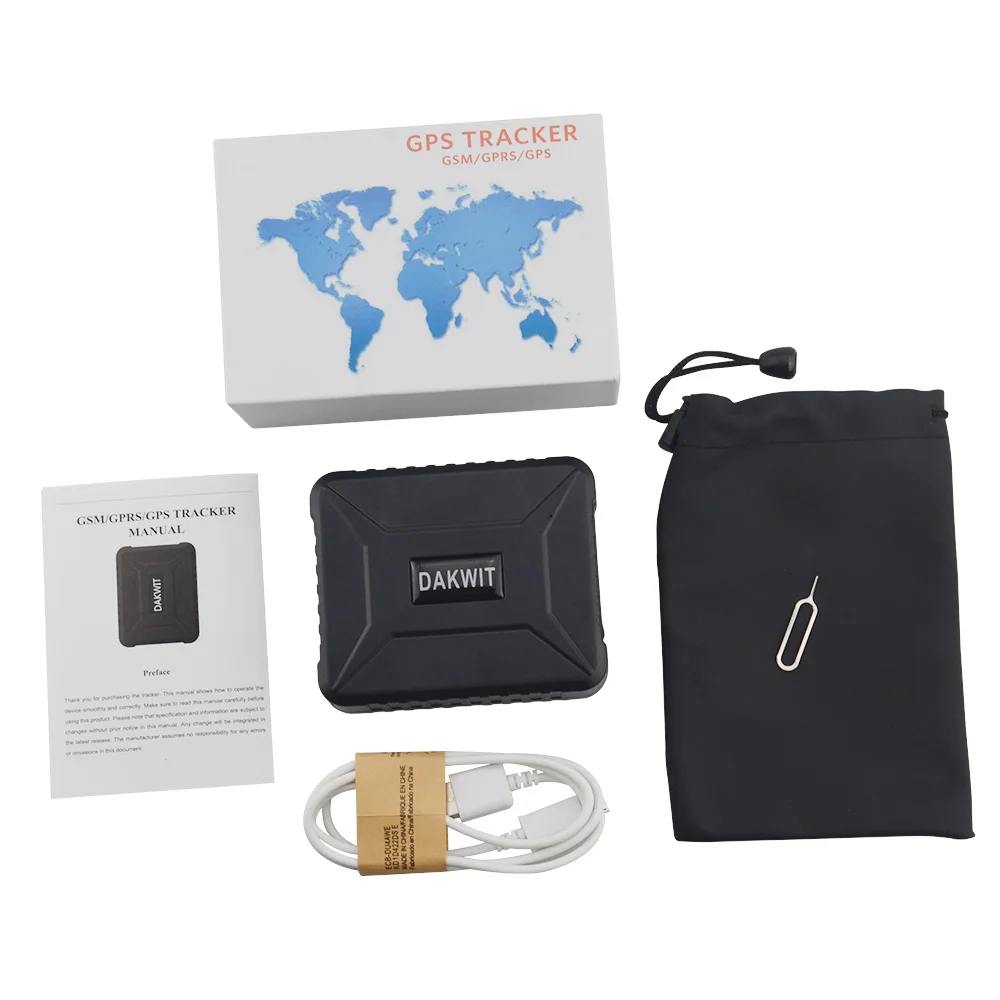 Strong Powerful Battery GPS Car Tracker TK800B with Fall off