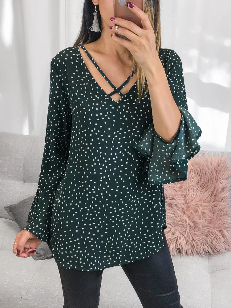 HARIETT-BLOUSE-GREEN-POLKAa-1-