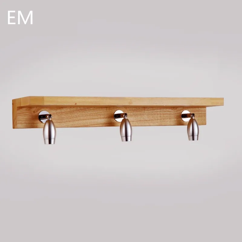 Free-shipping-Brief-Design-Bathroom-Mirror-Lighting-Adjustable-Heads-Aluminum-wood-Led-Wall-Lights-Modern-Style