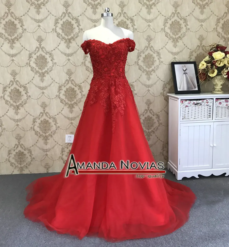 2019 vestido de festa Потрясающие красный 2 в 1 Аманда новиас свадебное платье Настоящее