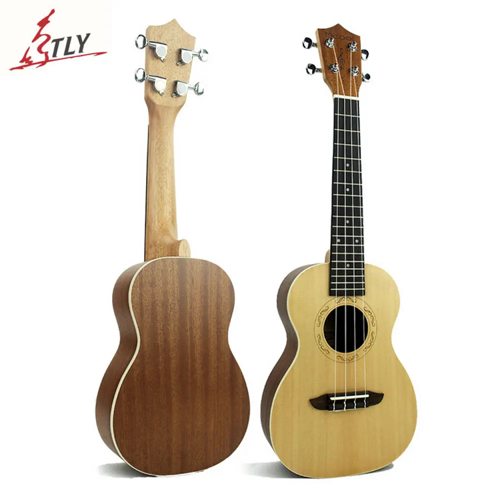 

Mcool 23 inch Concert Ukelele Ukulele Spruce Panel Sapele Back Plate Rosewood Fingerboard Hawaii Mini Guitar Uke