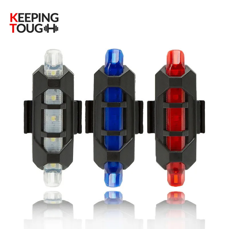 

Bicycle Rear Light Cob Bicycle Led Light Rechargeable USB Safety Taillight Cycling Waterproof Tail Light Back Lamp Accessories