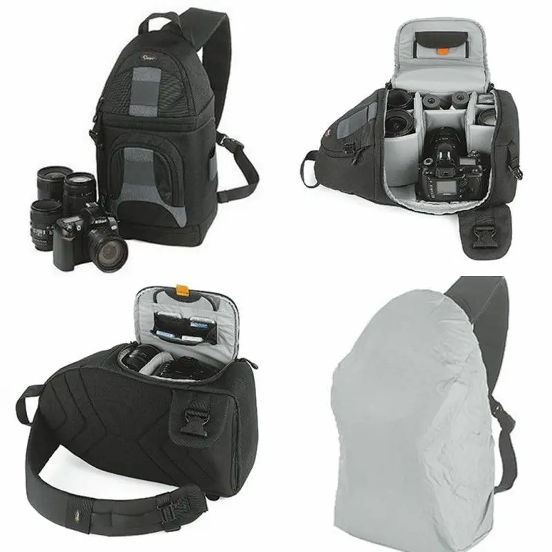 Professional New Lowepro SlingShot 200 AW Photo Camera Backpack Digital Camera Shoulder Bag for ...