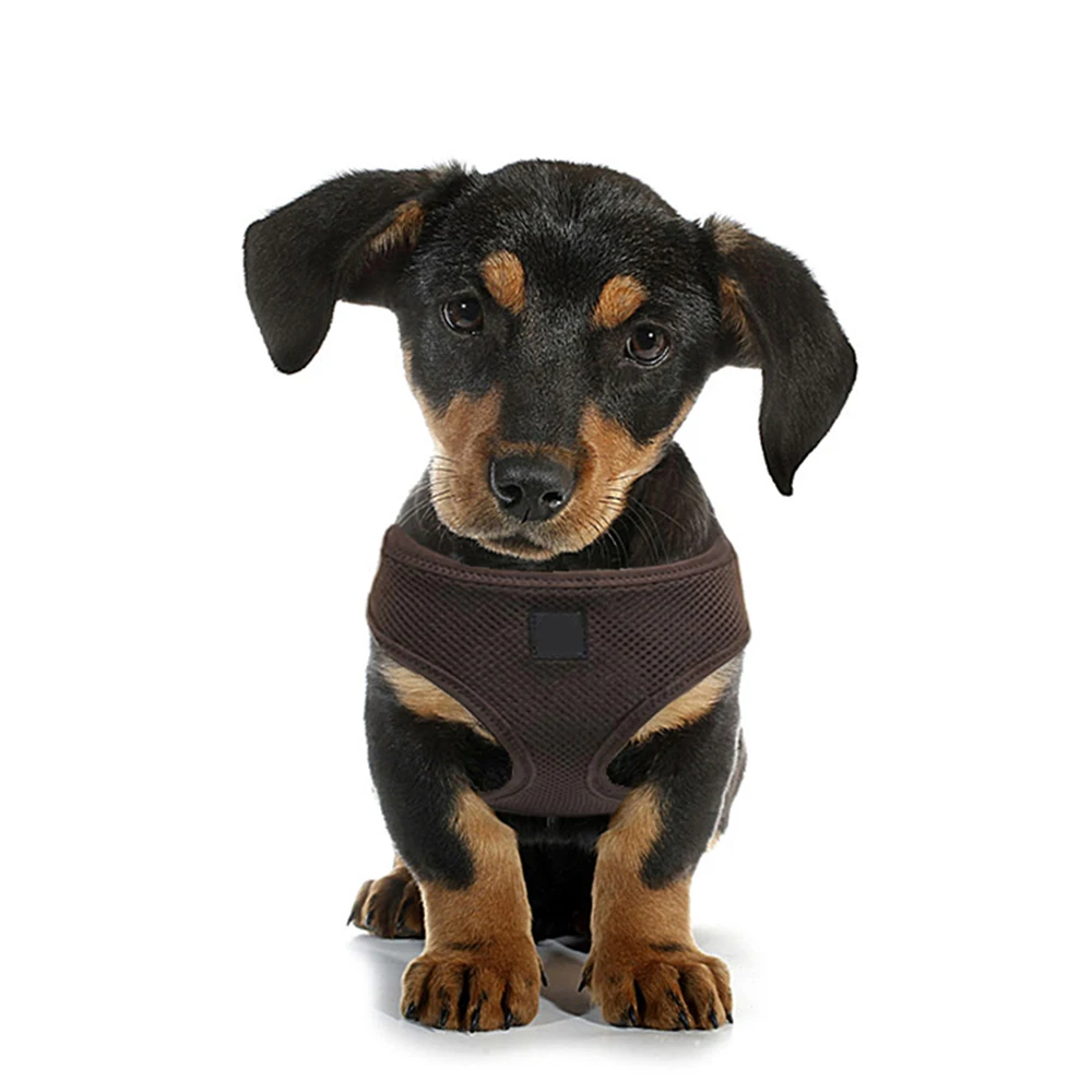 Treat Me Dog Harness Soft Breathable Mesh Dog Chest Straps Adjustable