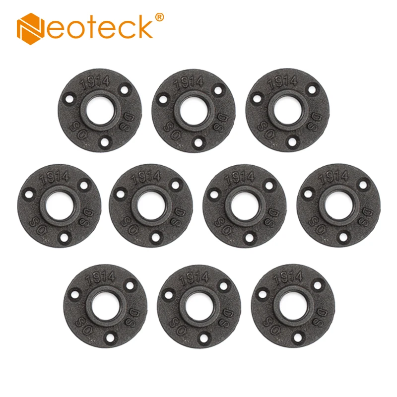 Neoteck 10 шт. напольный античный фланец кусок аппаратный инструмент литой ржавый