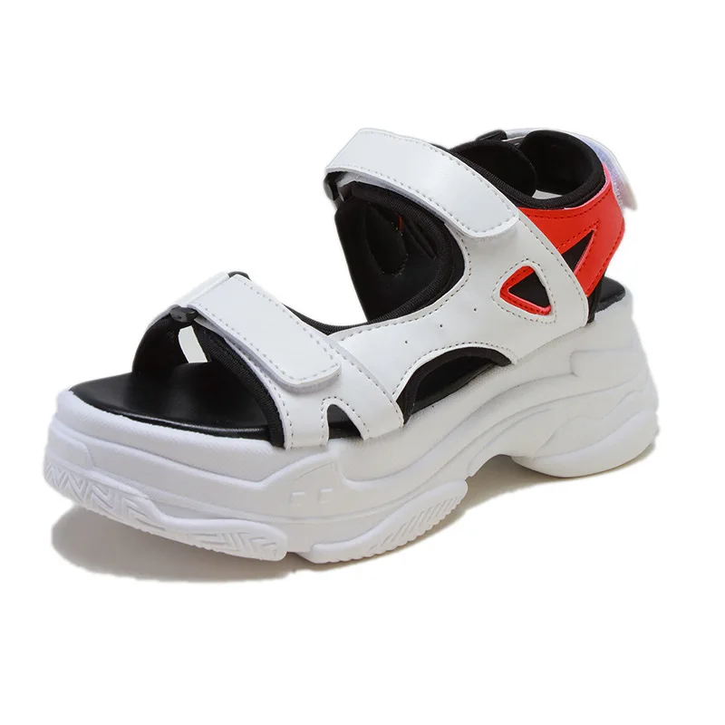 Women's Sandals 2019 Summer High Heels Sandals For Women Chunky Sandal Womens Wedge Platform Shoes Casual Summer Sandal