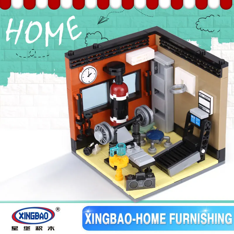 

XINGBAO 01401 Genuine 2116PCS Building Series The Living House Set Building Blocks Bricks Educational Toys As Christmas Gifts