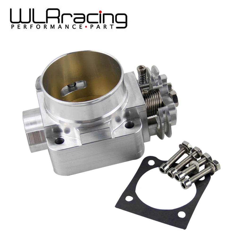 WLR RACING новый корпус дроссельной заслонки для Mitsubishi Evo 4 5 6 70 мм упругая гоночная