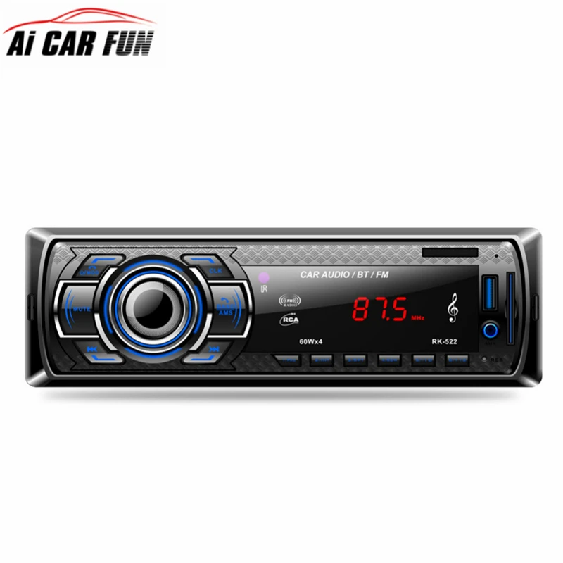 RK522 Bluetooth Car MP3 Player Car Radio Plug in Card Car