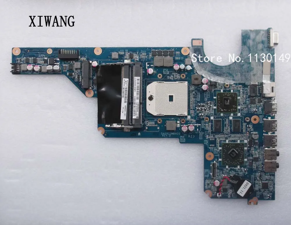 649950-001 envío gratis placa base para portátil 649949-001 para G4 G6 G7 G4-1000 G6-1000 placa base serie DA0R23MB6D1 probado OK
