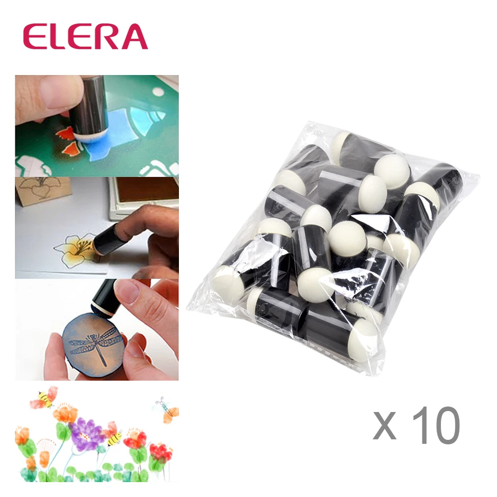 ELERA 200 шт./лот пенопласт для нанесения чернил мелок окрашивания изменение любого