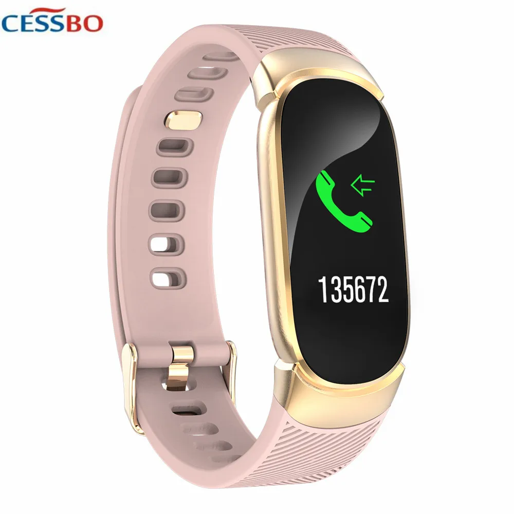 

2019 New Ladies Smart Wrist Watch Waterproof Fitness Activity Tracker with Heart Rate Monitor Bluetooth Running Tracker Band