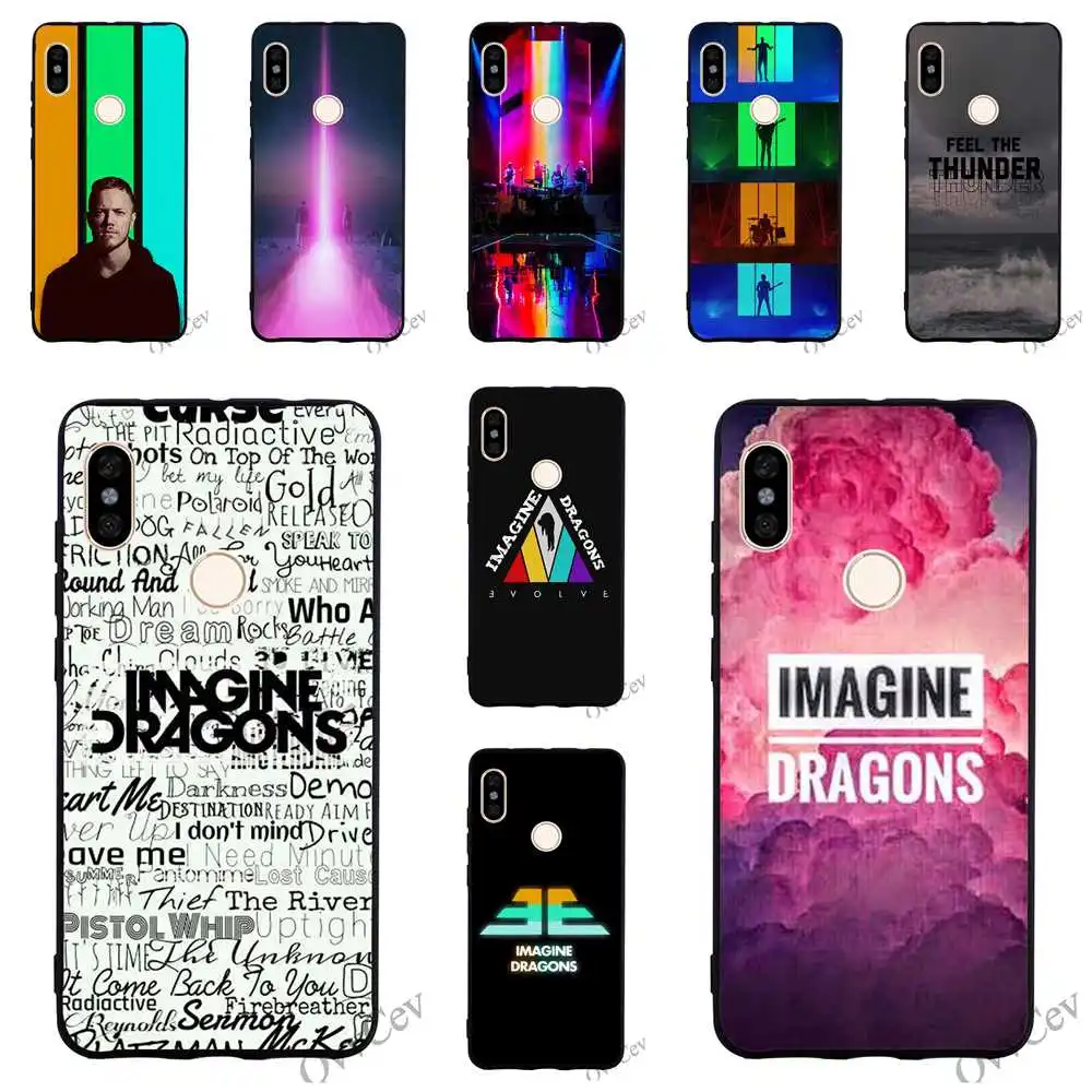

Slim Imagine Dragons Bands Phone Cover for Xiaomi Redmi 5 Case 4A 4X 5A Prime 6A Note 5 6 Pro Plus Covers Skin