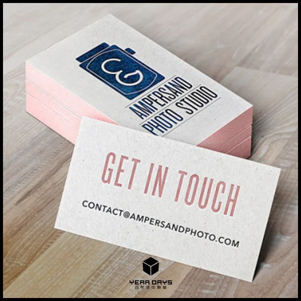 Custom Newest 600gsm Special Paper Business Card