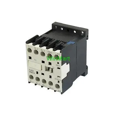 CJX2-K0610 380 Вольт катушка 35 мм DIN рейка 6A три полюса 3P 1 без контактора переменного