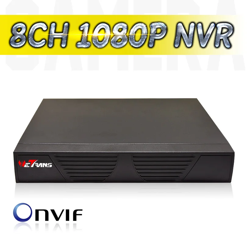8ch NVR Linux 1080 P сети Рекордеры для видеонаблюдения ONVIF P2P автоматическое подключение