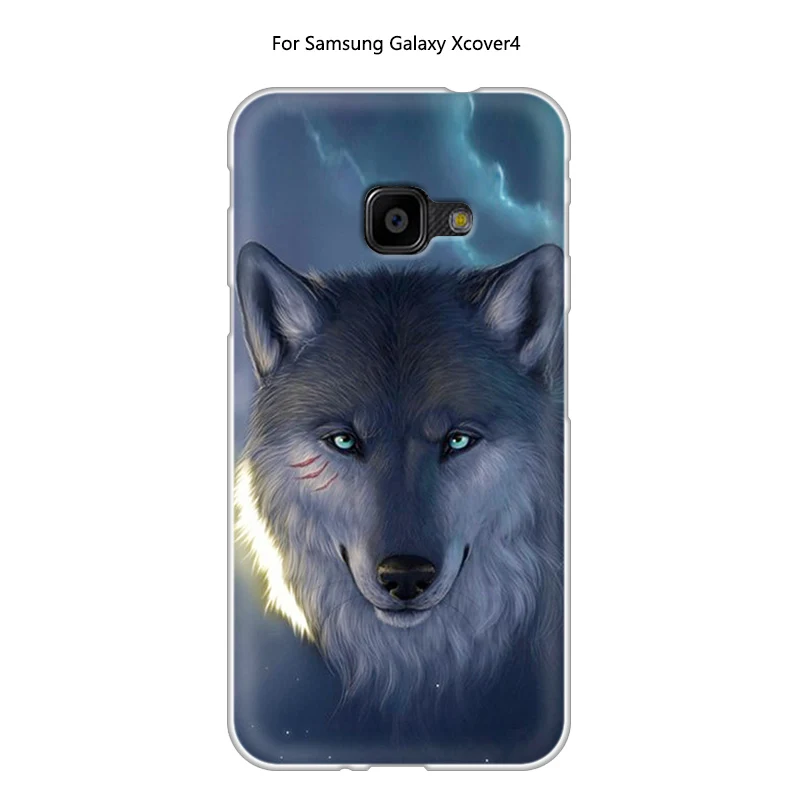 Чехол jurchen для samsung Galaxy XCover 4 силиконовый чехол G390F мультфильм милый 3D TPU Мягкий для samsung Galaxy X чехол 4 чехол Xcover4 - Цвет: 3