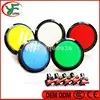 1pcs 100mm Illuminated Arcade Push Button Led 12v Power Button Switch Push Button with Microswitch ► Photo 1/2