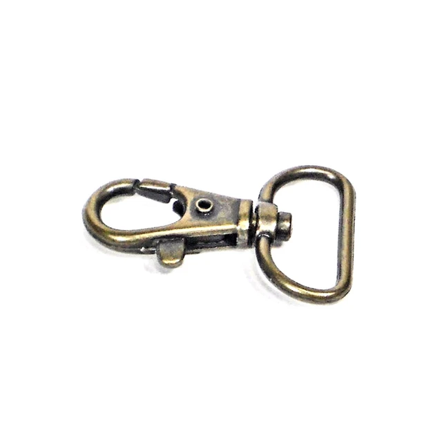 1 inch 40pc Swivel Bolt Snap Hooks, Lobster Style Swivel Hooks, Antique  Brass Metal Purse Making Hardware - AliExpress