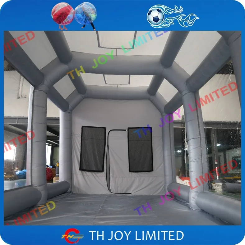 8x5x3 inflatable spray booth inflatable paint booth tent inflatable car spray booth for sale (4)