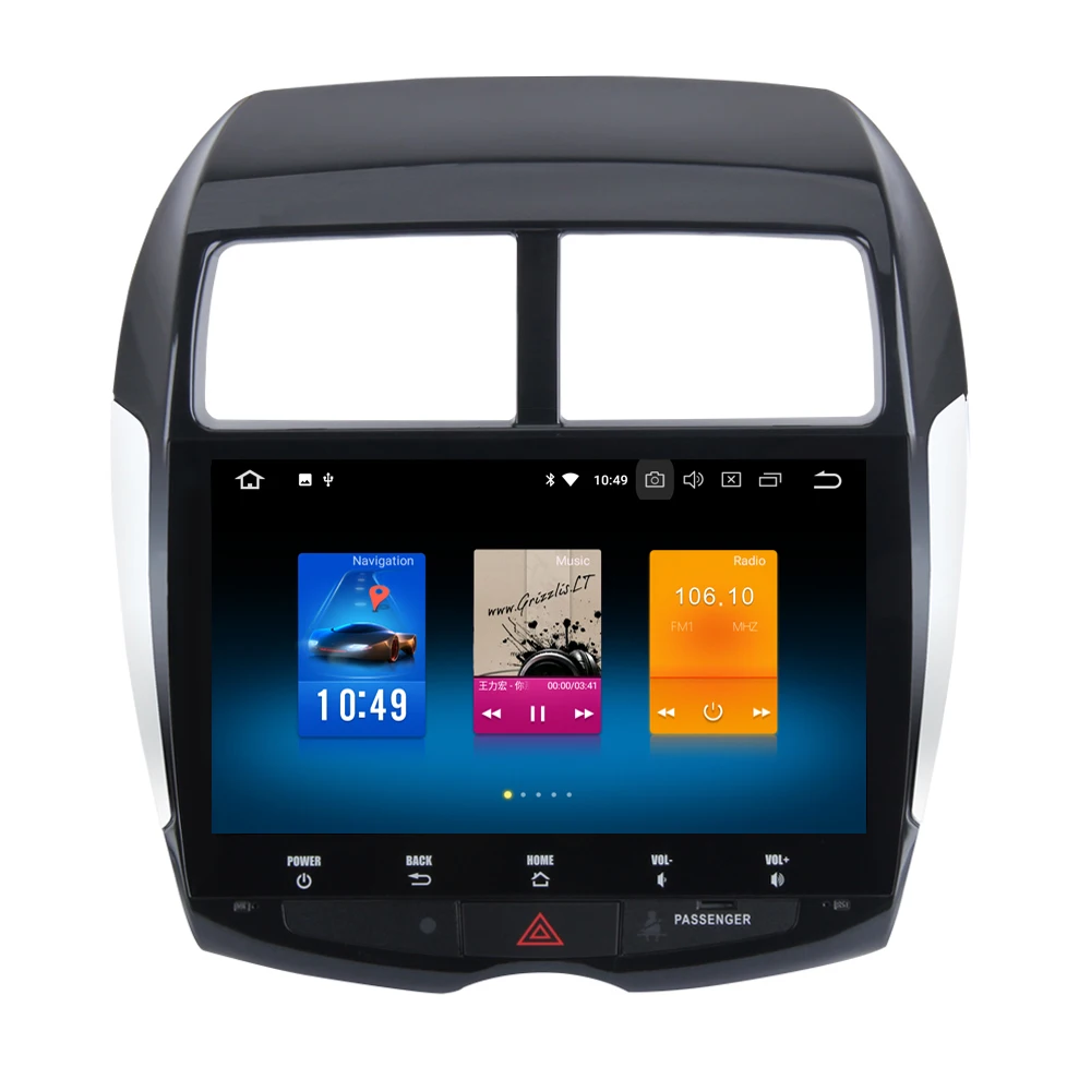 Flash Deal For Mitsubishi ASX For Peugeot 4008 For Citroen C4 Android 9.0 Car Radio Tape Recorder GPS +Wifi+Mirror Link +4G +Bluetooth+OBD 1