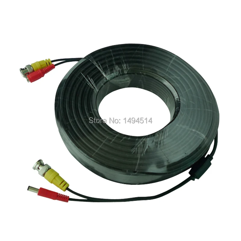  JOOAN BNC Cable 18M Power Video Plug And Play Camera Connector BNC Cable Power Camera Cable BNC For - 32256486324