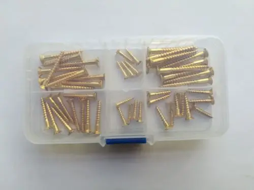 50pcs m2 7 m3 6 slotted self tapping screws copper sheet metal screw copper sheet metal screws