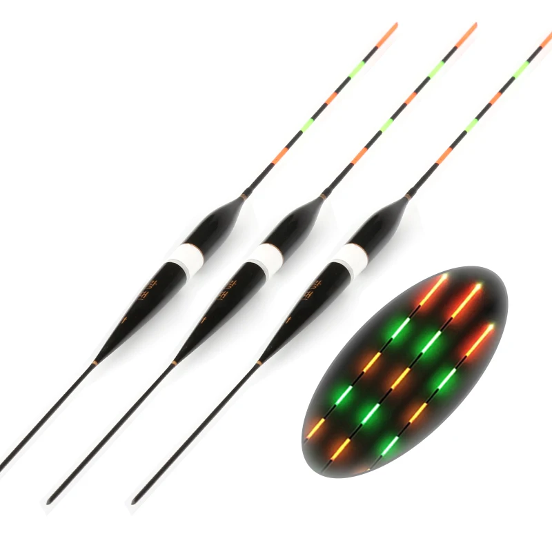 

3pcs/set Luminous Electronic Fishing Float LED Electric Float Night Light Fishing Tackle Without Battery