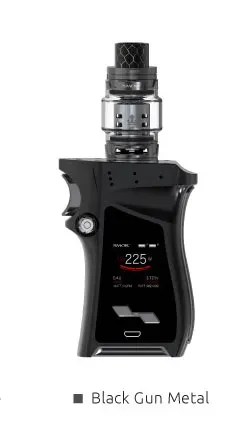 SMOK Mag набор 225 Вт электронные сигареты идеальная ручка Vape с 8 мл TFV12 Prince Tank комплект электронных сигарет испаритель мод - Цвет: Black Gum metal