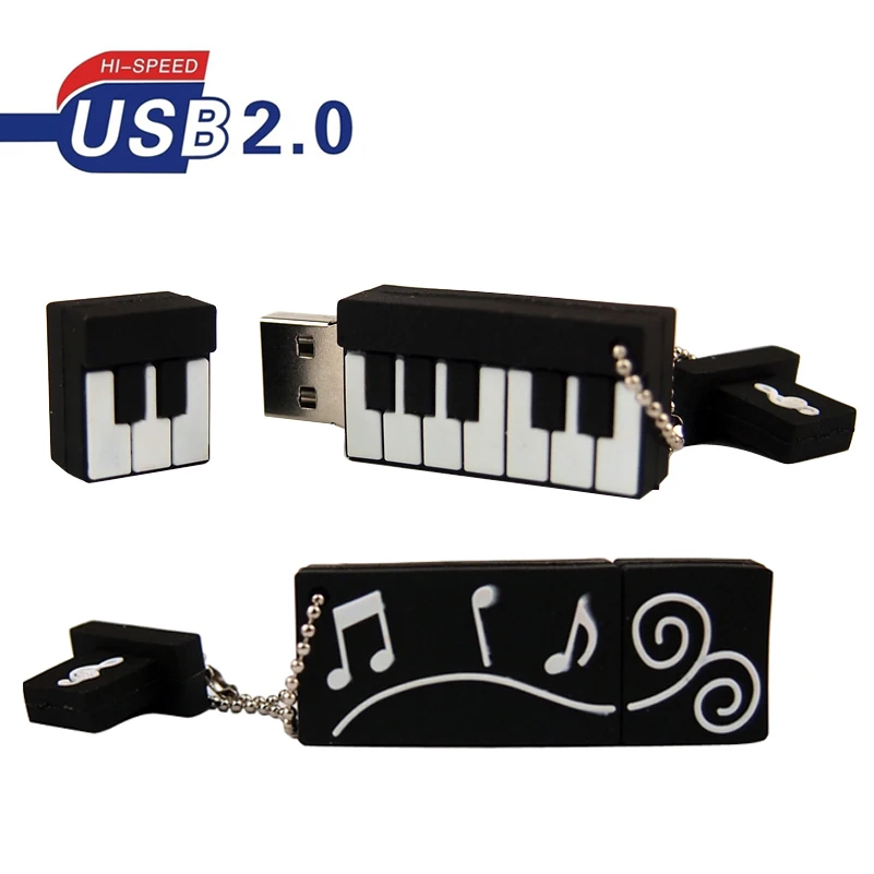 Promotion Musical note usb flash drive 8GB 16GB 32GB flash