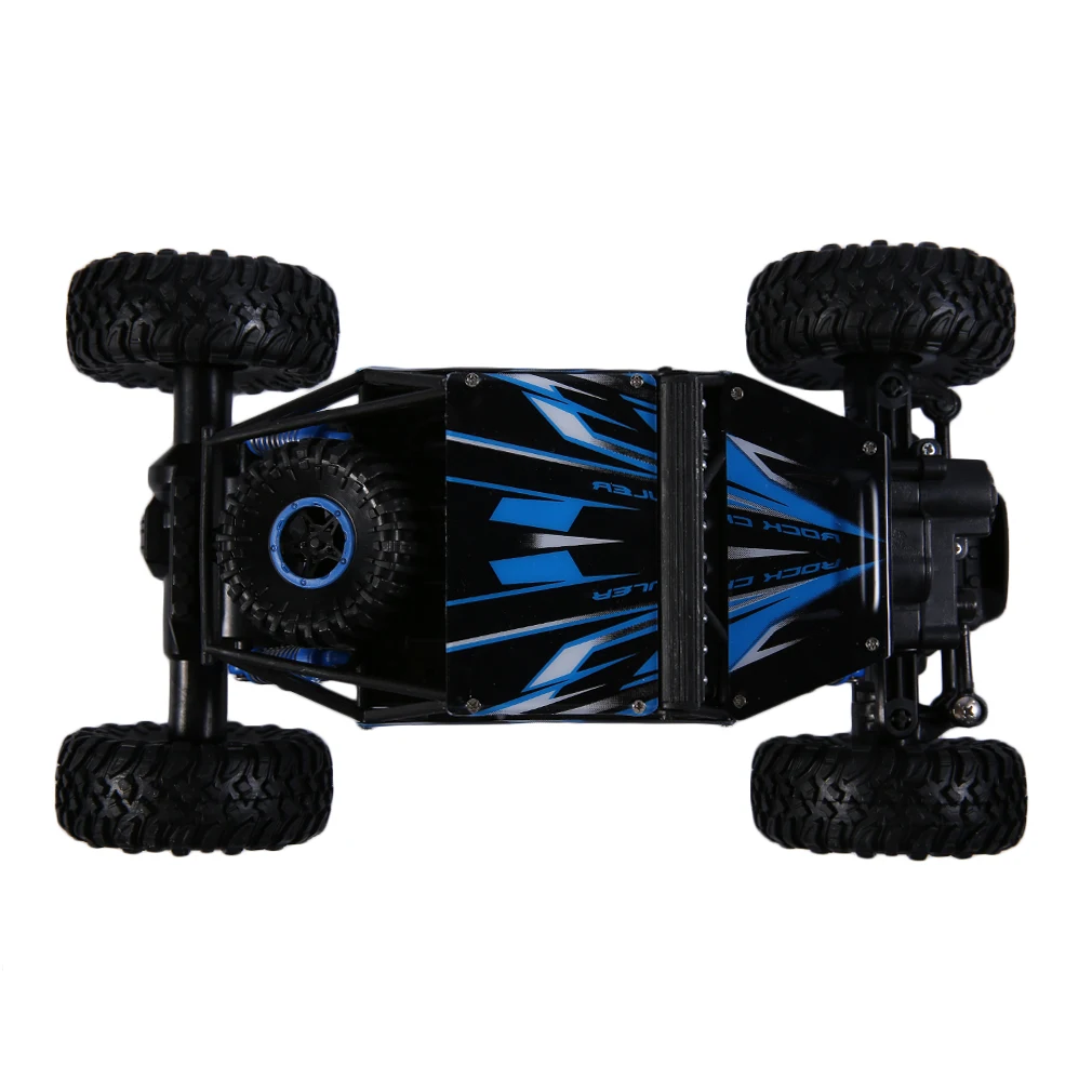 Online Ocday 4WD Rock Crawler Mengemudi Mobil Bigfoot Mobil Remote Control Model Mobil Off Road Kendaraan Mainan Shock Resistant