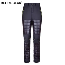 Refire gear зимние теплые легкие водонепроницаемые походные брюки мужские тепловые ветрозащитные уличные походные брюки мужские лыжные спортивные брюки