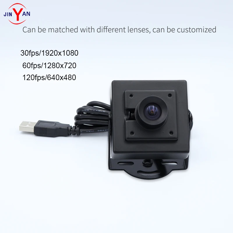 

2 million pixel HD distortion-free camera standard UVC protocol USB2.0 industrial camera 120fps frame