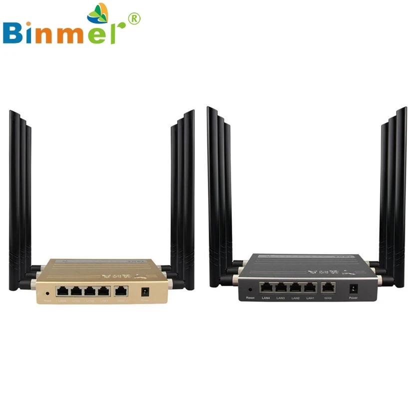 

Top Quality 2017 300Mbps 5-Ports Wireless Router Fastest High Speed Wifi Router BCM5357 Chip U0227