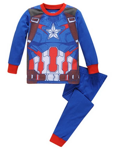 Детская Пижама для девочек зимние детские пижамные комплекты домашняя Хлопковая пижама с длинными рукавами и рисунком для девочек от 2 до 7 лет - Цвет: style 3